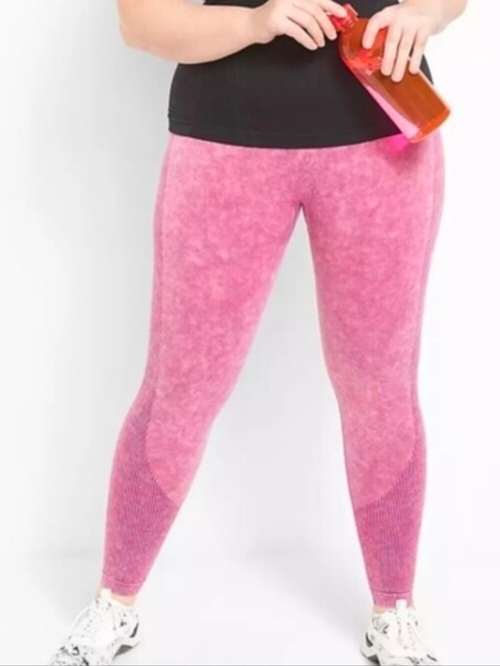 LIVI Lane Bryant Pink Workout Compression Leggings 14/16 NWT